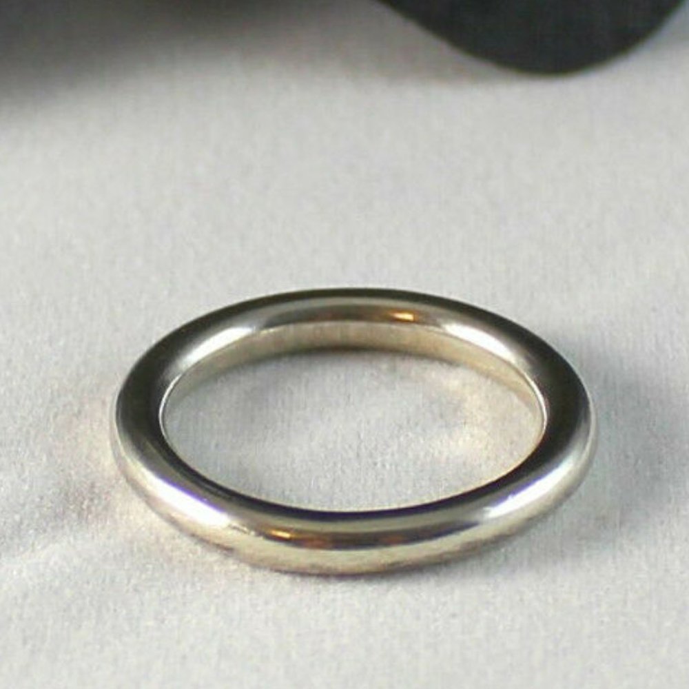 Sterling Silver PANDORA Softly Spoken Stack Ring Size 7
